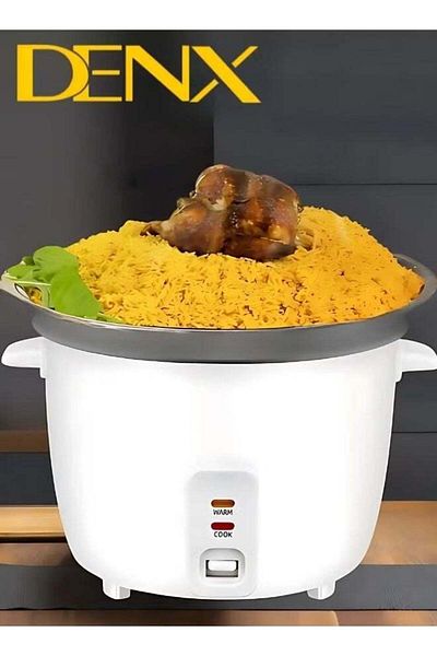 Denx DX2004 - طباخ أرز 2.8 لتر، طباخ أرز كهربائي ذكي
