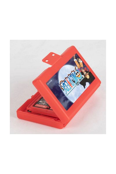 Konix One Piece Game Card Case - 24 Slots - Red