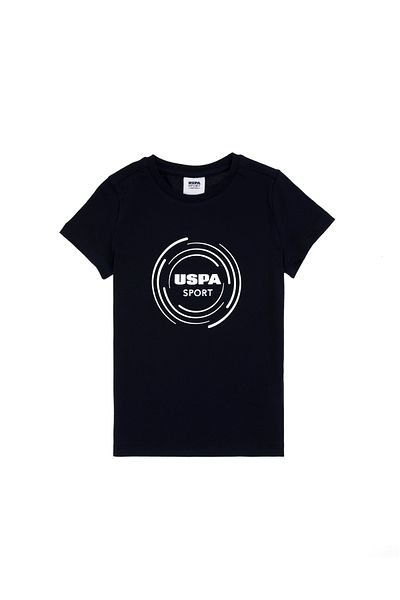U.S. Polo Assn. Boy's Navy Blue T-Shirt 50300377-Vr033
