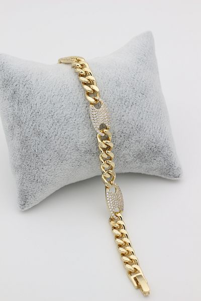 XUPING JEWELRY Style Pearl/Xuping Jewelry Hira Zircon Stone Bracelet