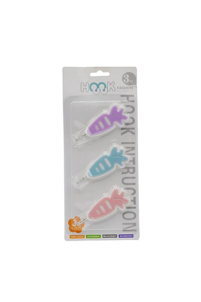 Generic 3pcs Self Adhesive Wall Hook