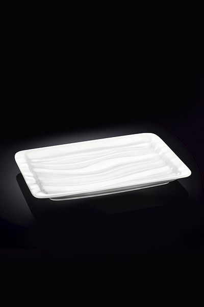 KANCAEV Wilmax Japanese Plate, Rectangular, 22*14cm. Sold as a set of 3.