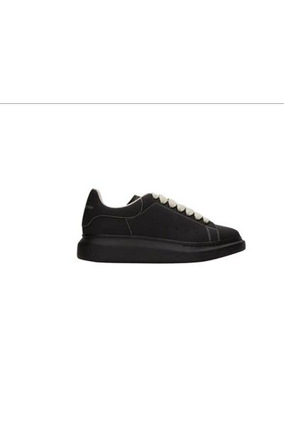 ALEXANDER MCQUEEN Black Suede Men's Sneakers
