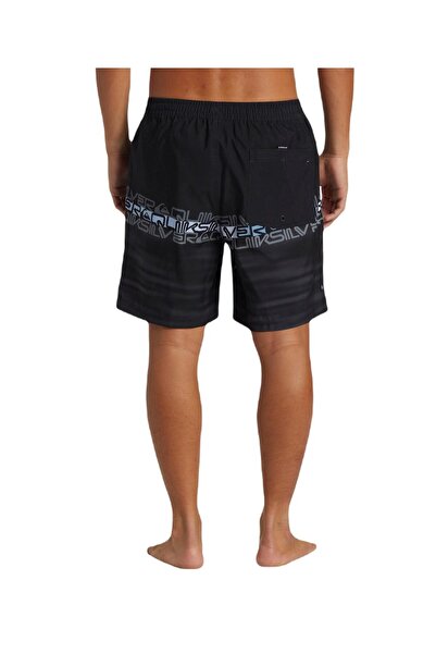 Quiksilver Aqyjv03150 Everyday Wordblock Volley 17 Men's Shorts Swimwear Black