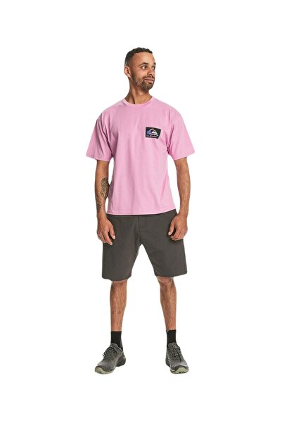 Quiksilver EQYZT07605 Мъжка тениска с гръб Flash Ss Лилаво