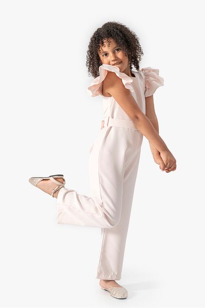DFN Square Collar Jumpsuit