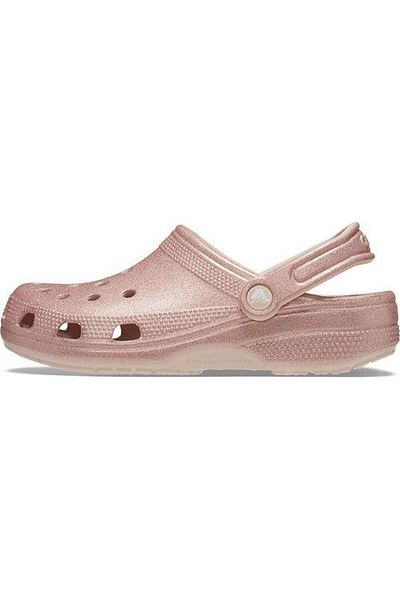 Crocs 205942-6wv Κλασικά Glitter Clog Unisex σανδάλια