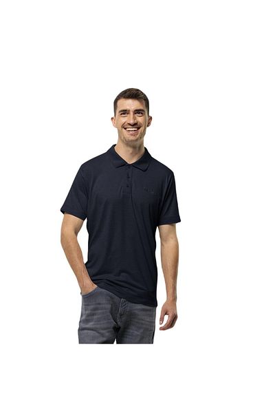 Jack Wolfskin 1809721 Ανδρικό μπλουζάκι πόλο Travel M