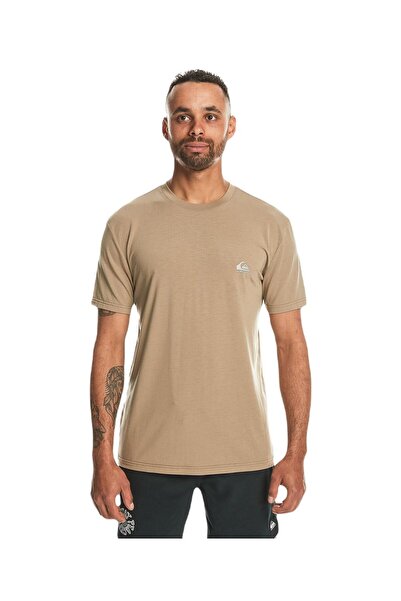 Quiksilver Eqykt04311 Coastal Run Ss Men's T-Shirt Brown