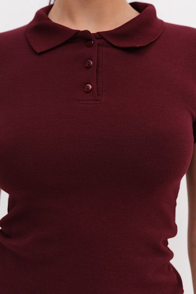 Addax Polo Neck Modal T-Shirt P4311-H12