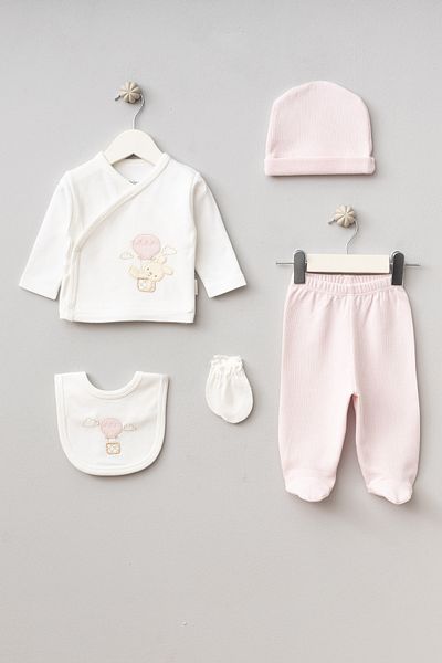 Bebitof 5 Pieces Hospital Release Cotton
