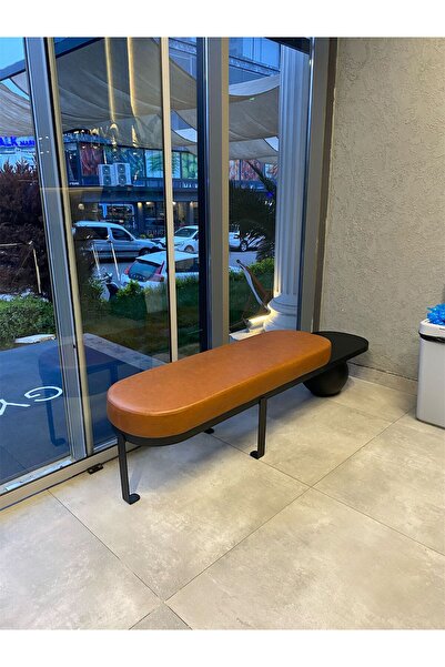 KURLUMOBİLYA TABA DERİ BENCH PUF