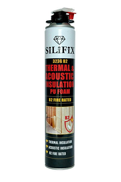 SİLİFİX Thermcoat Termal ve Akustik Yalıtım Köpüğü 930GR (B2 Seviyesi Yangın ...