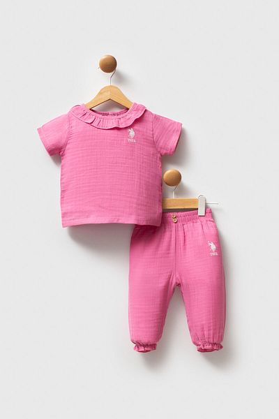 U.S. Polo Assn. U.S. Polo Assn. Baby Girl Set