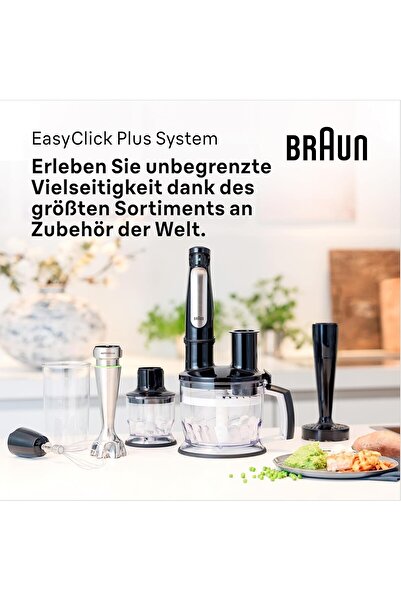 Braun Mq7045x Multiquick 7 1000 W El Blender Seti