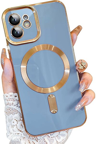PSGT apple ( Iphone 12 ) Uyumlu kılıf Magsafe Magnetic Lazer Kesim Kılıf