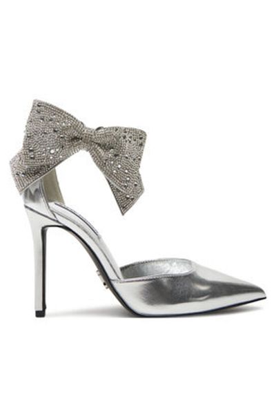 Steve Madden tocuri înalte pentru femei SM11003196 argintiu