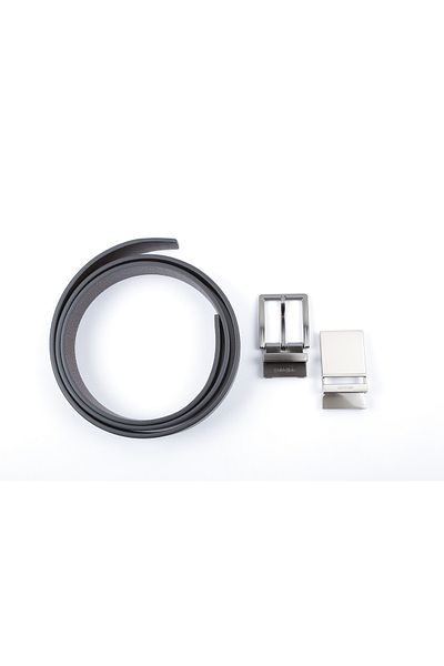 Calvin Klein Men's 4 In 1 Belt 11ck020025-black-brown