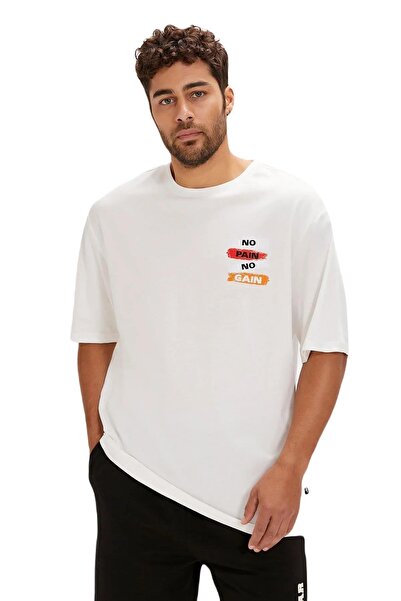 Bad Bear 24.01.07.042 Gain Os Men's T-Shirt White