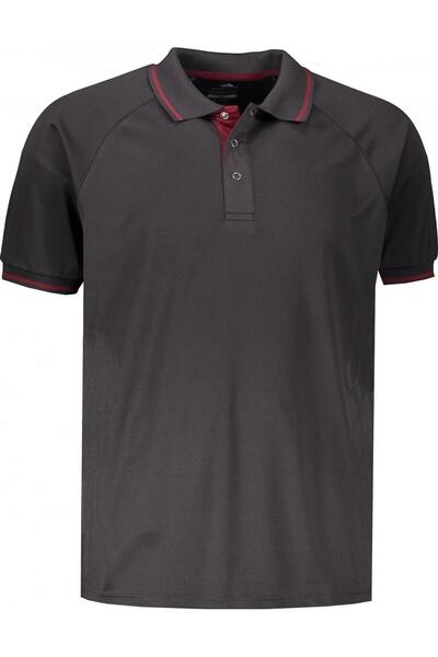 Trespass Matopol10003 Bonington Men's Polo T-Shirt Gray