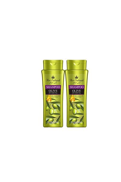 Ace Sabaah OLIVE ANTI HAIR FALL SHAMPOO 400ML X 2 PCS