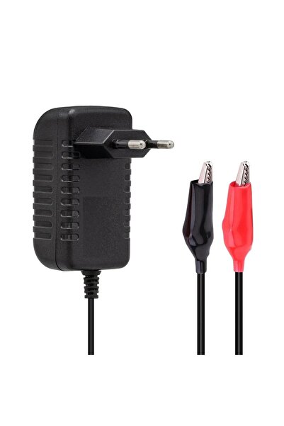 Umut Bilisim Tek 12v Kuru Akü Şarj Adaptörü Maşalı 12v2.3a 12v5a 12v7a 12v12a...