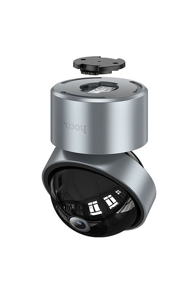 REDz Accessories Hoco Indoor Camera, Adjustable in Two Planes, Night Mode, Full HD, Silver