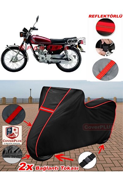 CoverPlus Steel Motor Classic 125 Tarpaulin BLACK Motorcycle Tarpaulin Motor ...