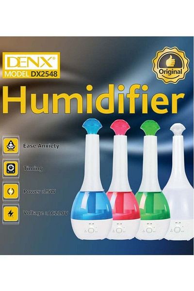 Denx مرطب هواء، مرطب هواء لغرفة النوم والممر، مرطب هواء فاخر، منشط هواء 3 لتر