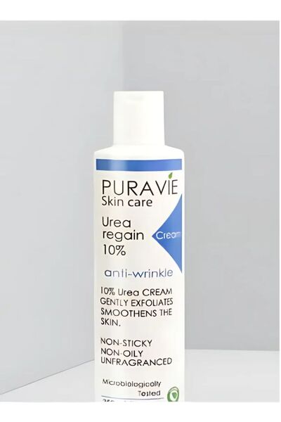 puravie يوريا كريم 10% 250 مل – ترطيب مكثف للبشرة الجافة وشديدة الجفاف