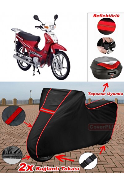 CoverPlus حقيبة خلفية من القماش المشمع الأسود المشمع من سالكانو سبايدر XL متو...