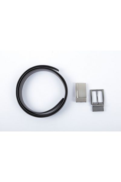 Calvin Klein Men's 4 In 1 Belt 31ck020006-blk-brn