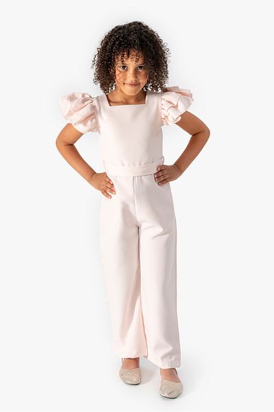 DFN Square Collar Jumpsuit