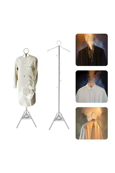 Generic Clothes Incense Burner Stand 175cm long stand hanger with hooks and holes for steaming clothes