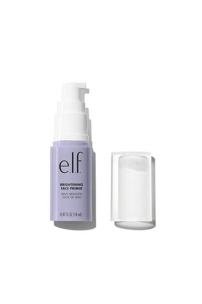 ELF e.l.f studio Mineral Infused Face Prime Brightening Lavender - Brightens & Prepares Skin for Makeup