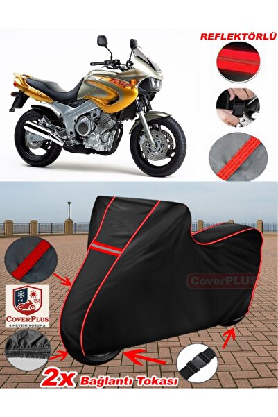 CoverPlus For Yamaha Tdm 850 Tarpaulin Black Motorcycle Tarpaulin Engine Cove...