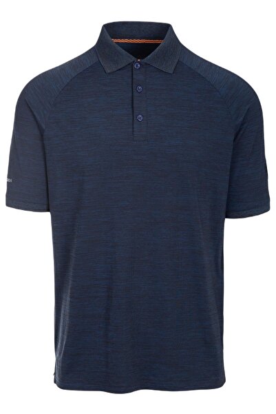 Trespass Matopotr0005 Kelleth Dlx Top Men's Polo T-Shirt Navy Blue