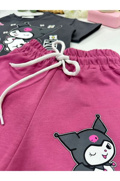 ChibuumKids GIRL'S SHORTS SET