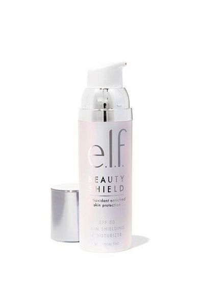 ELF e.l.f. Beauty Shield SPF 50 Moisturizer –Hydrating Face Cream with Broad Spectrum Protection, 50 mL