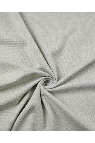 Kumaş Parça Puf tricotat cu sclipici gri - 150 cm