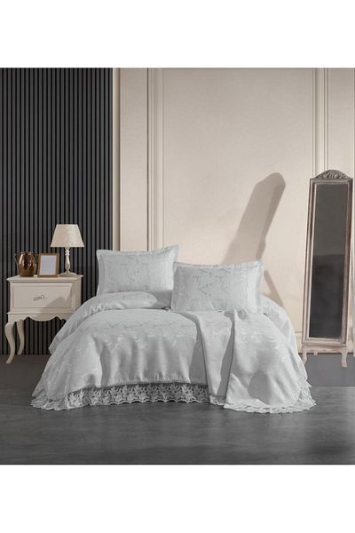 Stylish Home BED BLANKET 240 x 260 WITH 2 PILLOWCASE 50 x 70 AKAY