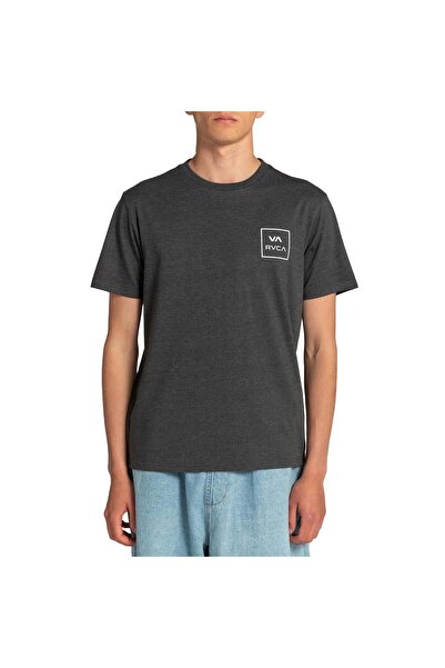 RVCA EVYZT00115 Va All The Way Print Ss Tee Ανδρικό Μπλουζάκι Γκρι