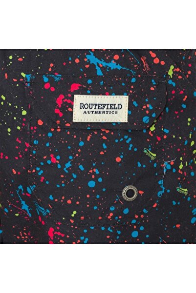 ROUTEFIELD Rfvoly23 Voly Men's Shorts Swimwear Black