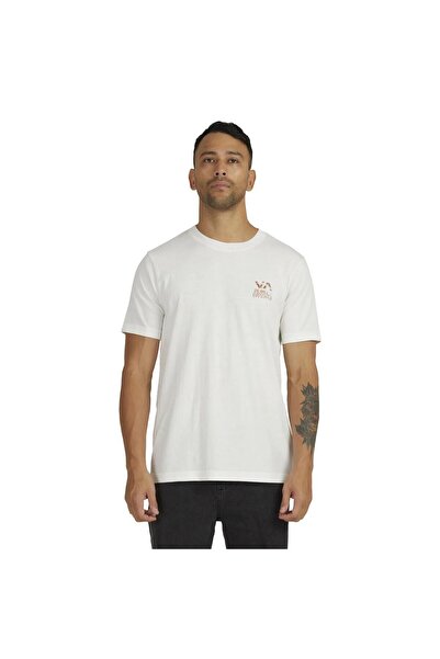 RVCA UVYZT00413 Cranes Ss Tee Ανδρικό T-Shirt Λευκό