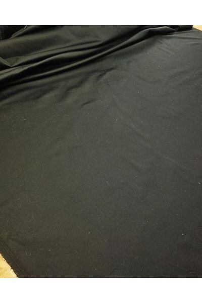 Kumaş Parça Gabardină elastică de 130 cm - țesut negru, corp Tok