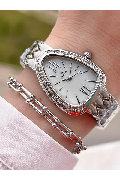 Coliseum Special Design Vintage Series Women's Wristwatch + Bracelet Gift Cl8307.M5