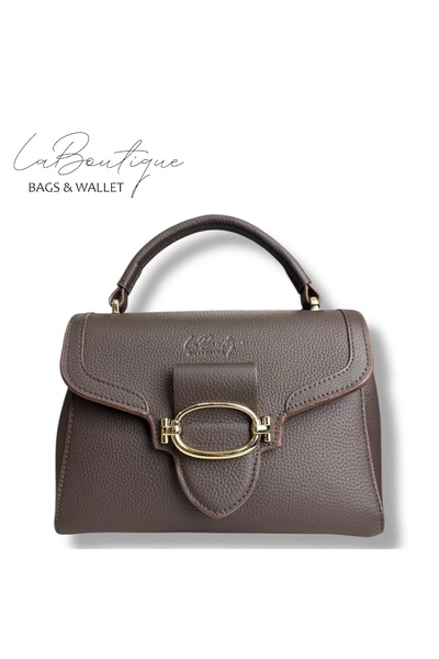 LA BOUTIQUE D-2400 جلد طبيعي بني