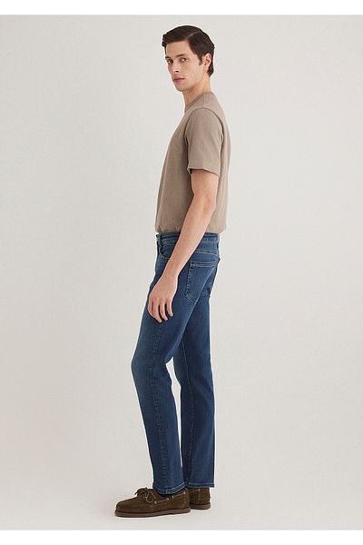 Mavi Blue Martin Blue Black Hazy Vintage Dark Blue Jean Pants 89348
