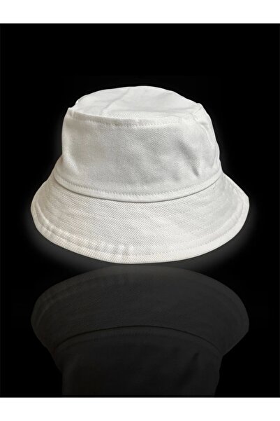 TakıDolabı قبعة فيدورا صياد بلون كريمي