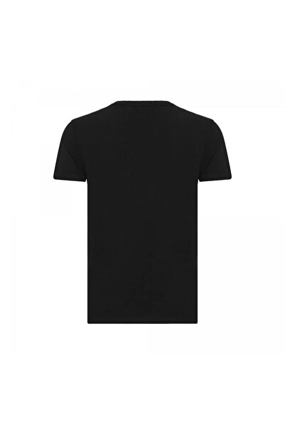 ROUTEFIELD تي شيرت رجالي من RFTriCK23 باللون الأسود